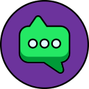 burbuja de chat icon