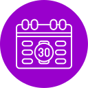 30 days icon