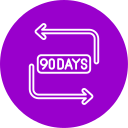 90 days icon