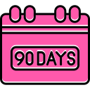 90 días icon