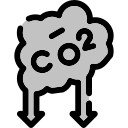 contaminación del aire icon