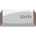 botón shift 