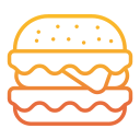 hamburguesa vegetariana icon