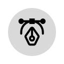 pluma bezier icon