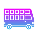 autobús de dos pisos icon