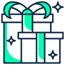 regalo de navidad icon