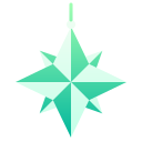 estrella de navidad icon