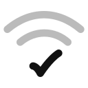 conectado a wifi icon