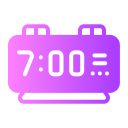 reloj digital icon