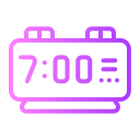 reloj digital icon