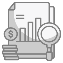 informe financiero icon