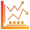 gráfico de líneas icon