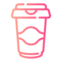 vaso de papel icon