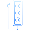 enchufe de alimentación icon