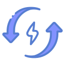 energía sostenible icon