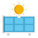 energía solar icon