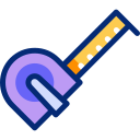 Measuring tape icon