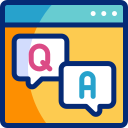 Questions and answers icon