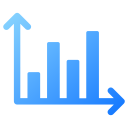 gráfico de líneas icon