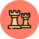 Chess tower icon