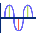 gráfico de ondas icon