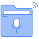 carpeta de audio icon