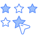 estrellas de calificación icon