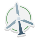 energía eólica icon