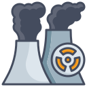 energía nuclear icon