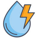 energía del agua icon