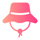 sombrero de pescador icon