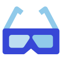 gafas 3d icon