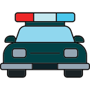 coche de policía icon