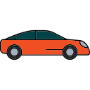 coche sedán icon