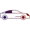 coche sedán icon