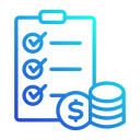 planificación financiera icon