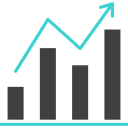 diagrama de negocios icon