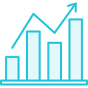 diagrama de negocios icon