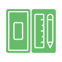 caja de geometría icon