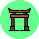 puerta torii icon