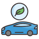 coche ecológico icon