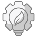 innovación verde icon