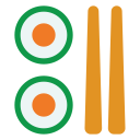 rollo de sushi icon