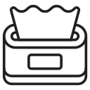 caja de pañuelos icon