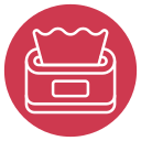 caja de pañuelos icon