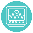 máquina de ecg icon