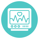 máquina de ecg icon