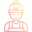 trabajador de la construcción icon