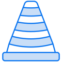 cono de tráfico icon