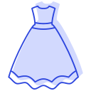 vestido de niña icon